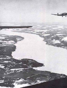  Ju 52 over a Fjord in Norway