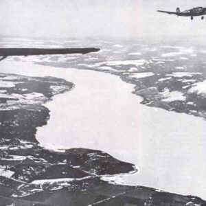 Ju 52 over a Fjord in Norway