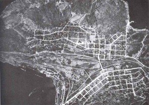 Aerial picture from Narvik