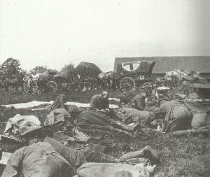 British field hospital