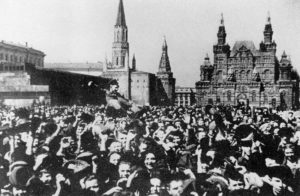 Victory celebration at the Red Square
