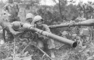 US Army 75-mm T25 recoilles guns 