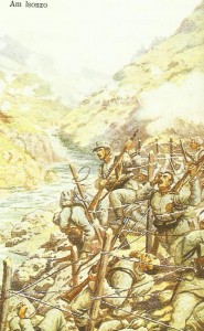 Repulse of Italian attacks at the Isonzo