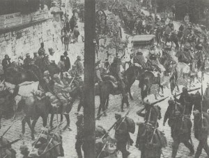 German troops enter Przemysl