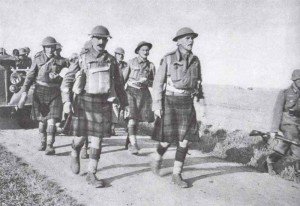 surrender of the British 51st Highland Division. 
