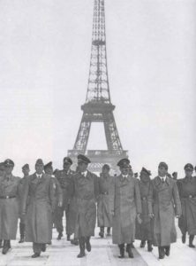 Hitler on sightseeing tour in Paris