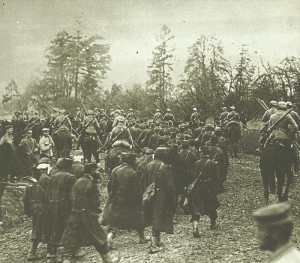 Captured French soldiers