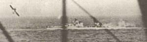 cruiser Bolzano under attack 