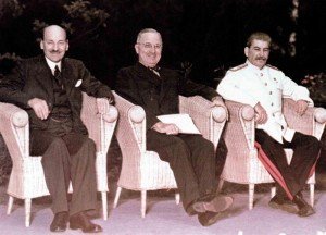 The 'Big Three' Allies at the Potsdam Conference