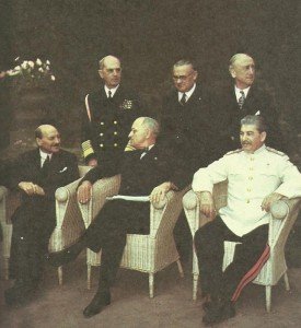 Attlee, Truman, Stalin at Potsdam