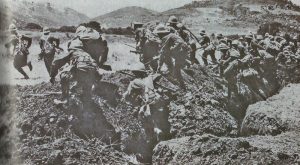 British attack at Gallipoli