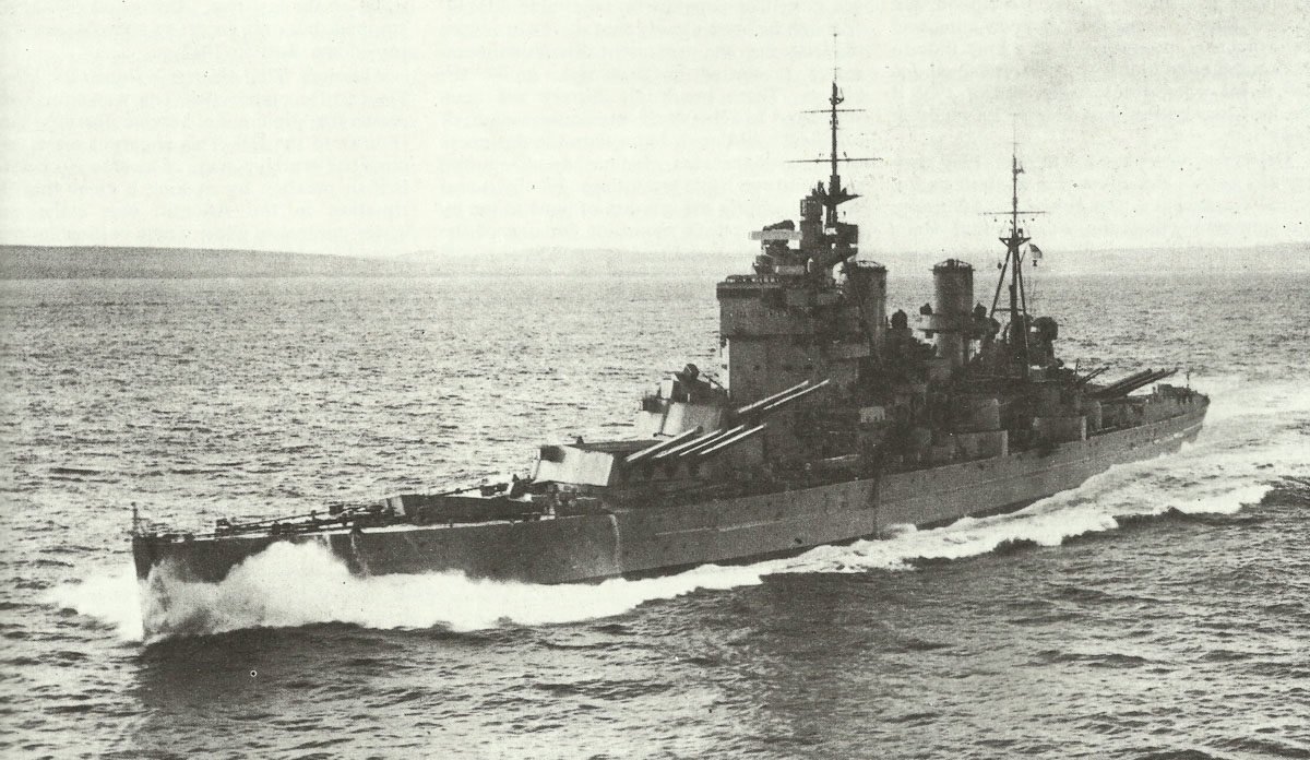 Battleship HMS King George V 