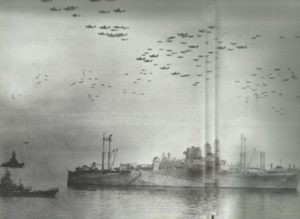 Allied fleet off Tokyo