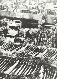  captured Ariska rifles 