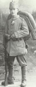 rifleman of a German Jaeger Battalion
