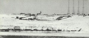 radar towers on the British coast at Dover 