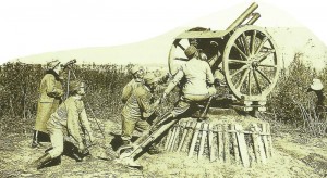 Austro-Hungarian field gun as AA gun