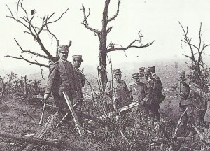 Cadorna during the inspection