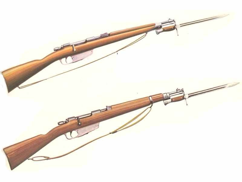 1/6 WWI WWII Homemade Italian Carcano Model 1891 Infantry rifle 