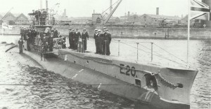 British submarine 'E20'