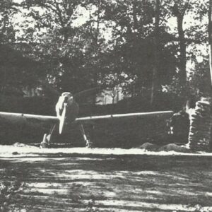 Messcherschmitt 109s in camouflaged revetments