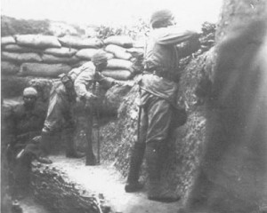 Turkish trenches on Gallipoli