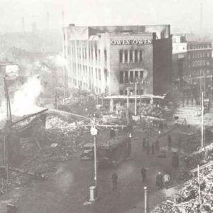 Coventry 36 hours after the Blitz