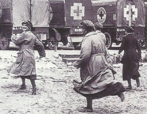 exercise by Red Cross nurses 