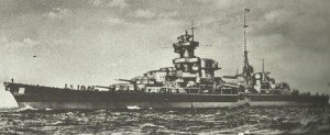 heavy cruiser 'Admiral Hipper'