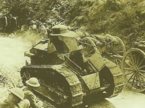 FT-17 with Hotchkiss machine-gun