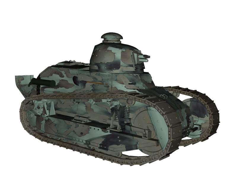 3D model of FT-17