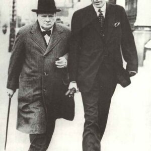 Winston Churchill with his first Foreign Secretary Lord Halifax