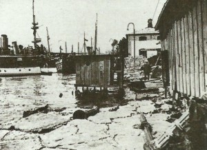 waterfront in Constantinople
