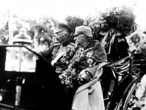 Tsar Ferdinand and Kaiser Wilhelm II