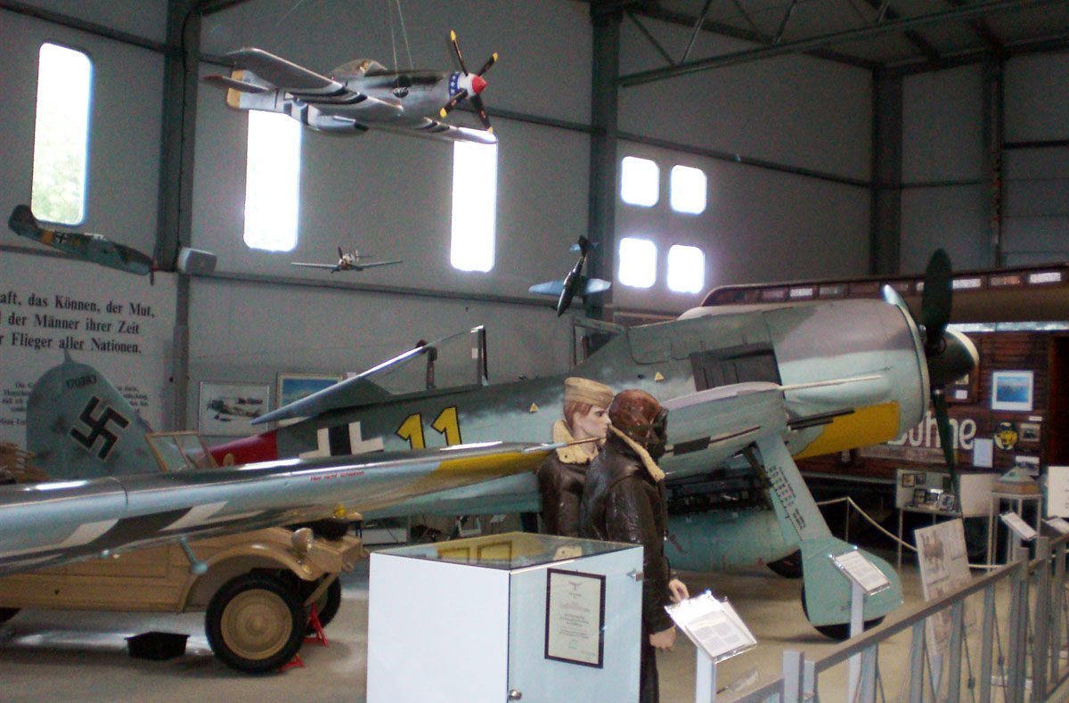  Focke-Wulf Fw 190 A-8 at aircraft museum 