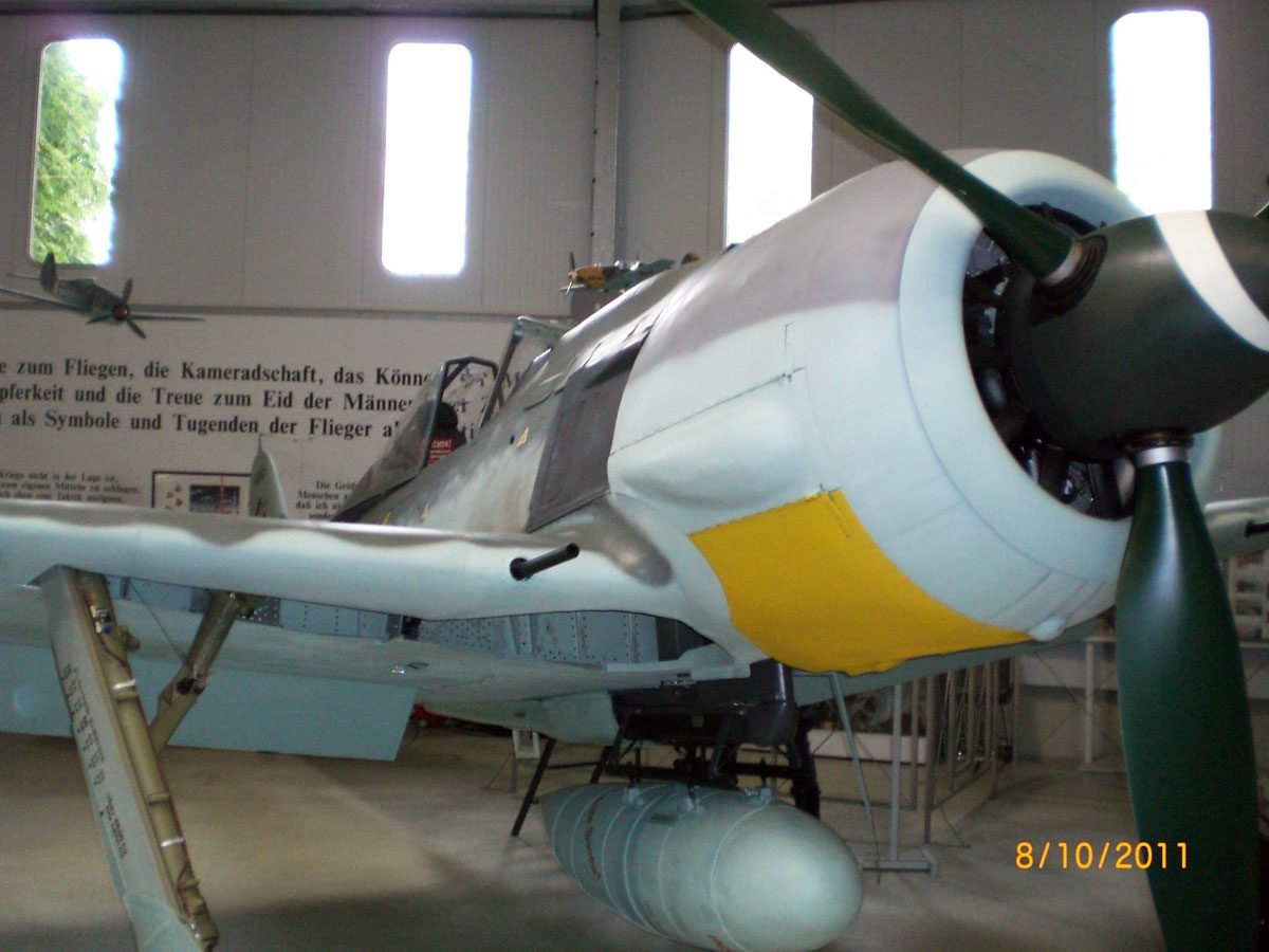 Fw 190 A-8 from aircraft museum