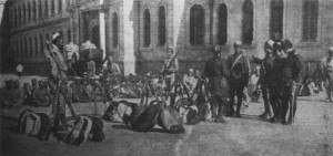 Ottoman mevlavi dervish volunteers