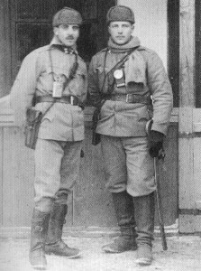 Two subaltern officers of Austro-German troops