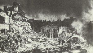 Devastation in London 