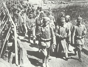 Russian prisoners at the First Battle of Lake Naroch