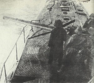 Attacking German U-boat