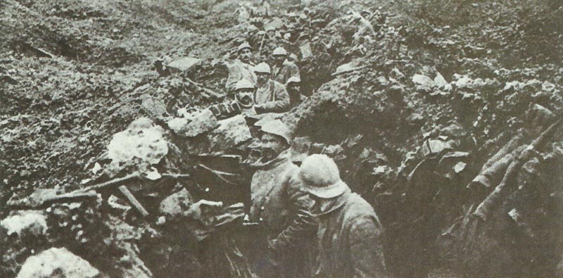 French in German trech Douaumont 1