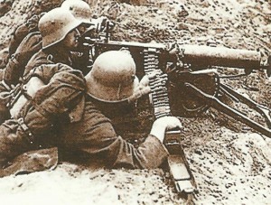 German MG team