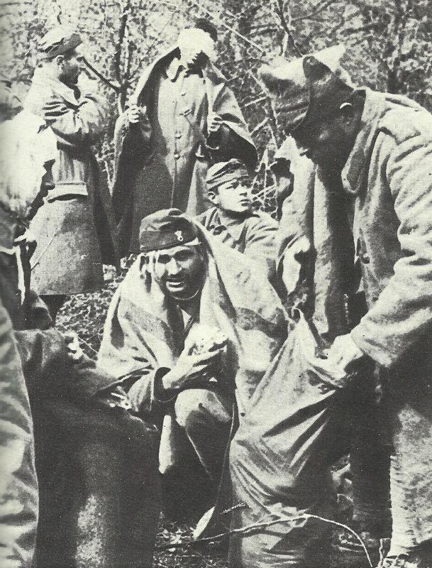 Wounded Greek PoWs