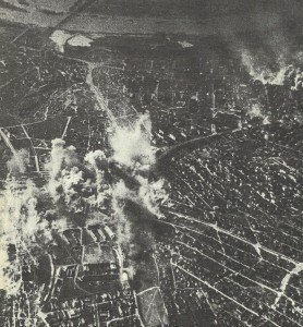 Attack by Ju 87 Stukas on the barracks of the Yugoslav Guard