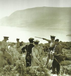 Brigadier Tidbury on Crete