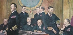Meeting of British Naval Officers