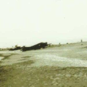 Ju 52s landing under fire on and around Maleme airfield