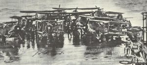 Swordfish planes aboard the aircraft carrier Victorious
