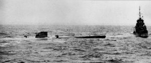 U110 together with HMS Bulldog